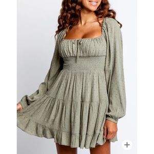L*Space Women’s “Cassidy” Dress in eucalyptus green